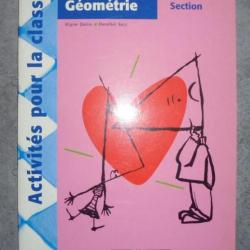 LIVRE MATHEMATIQUES GEOMETRIE CLASSE GRANDE SECTION Régine Quéva, Dorothée Sacy