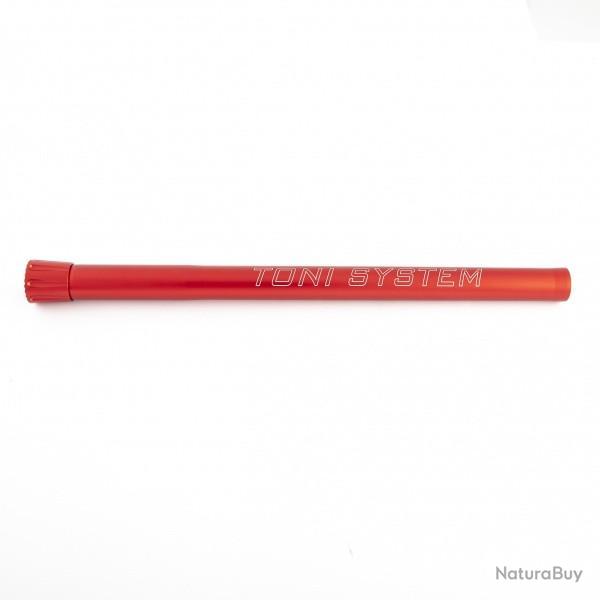 Tube rallonge mesure  museau pour Benelli M1-M2 ga.12 canon 61 - Rouge - TONI SYSTEM