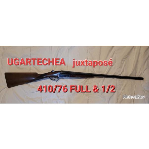 A débattre 410/76 UGARTECHEA fusil d'occasion juxtaposé