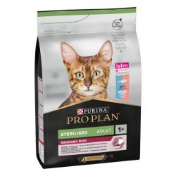 PROPLAN CAT ADULT STERILISED SAVOURY DUO CABILLAUD ET TRUITE 3KGS