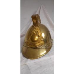 ancien  casque de sapeur pompier  1870