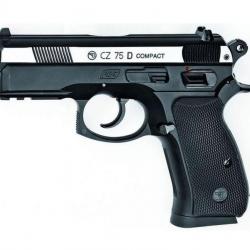 Pistolet CZ 75D Compact Dual tone 4.5mm BBs Co2 ASG