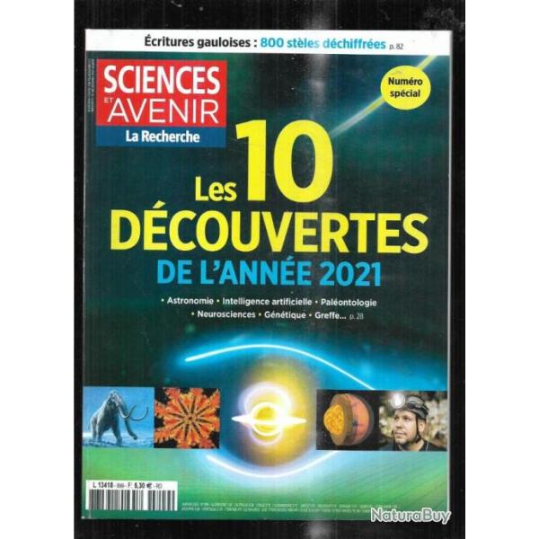 sciences et avenir 899 critures gauloises, les 10 dcouvertes de l'anne 2021