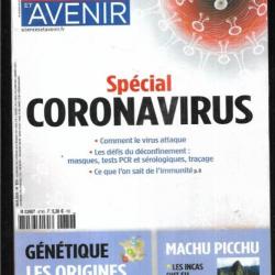 sciences et avenir 879 , spécial coronavirus , machu picchu, hirondelles, astrophysique,