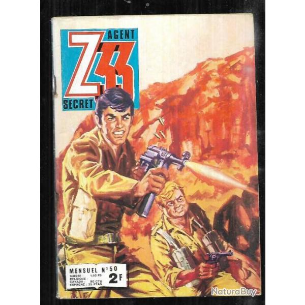 agent secret z33 50 comic's , bd de presse