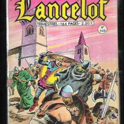 lancelot 105 comic's , bd de presse ,