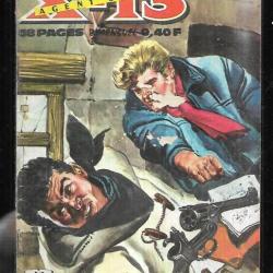 agent secret x-13 116 comic's , bd de presse