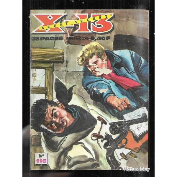 agent secret x-13 116 comic's , bd de presse
