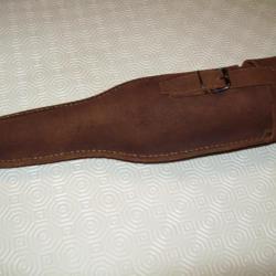 militaria étui cuir tromblon VB  lebel  poilu 14/18