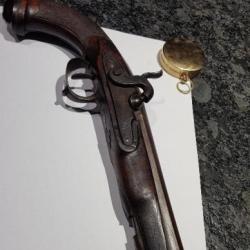 pistolet percussion  officier  1830  1840  no2