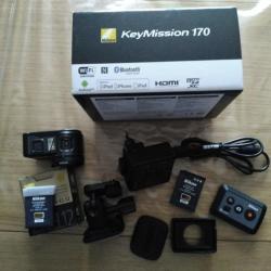 Caméra Nikon Keymission 170 et accessoires