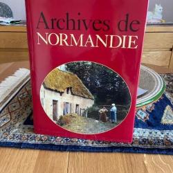livre archives de Normandie