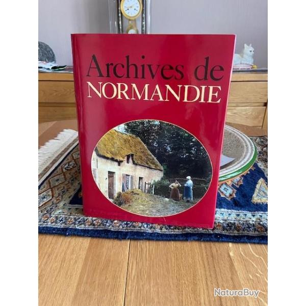 livre archives de Normandie