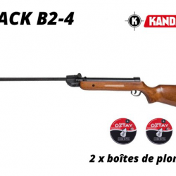 Pack carabine à plombs Kandar Cal 4.5 mm (B2-4) + 2 boîtes de plombs 17 joules !