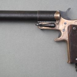Beau pistolet lance-fusées réglementaire français modèle 1918