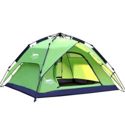 ENCHERE !! Tente de Camping Lègére 4 Saison Automatique 3-4 Personnes Étanche Installation Facile