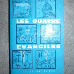 LIVRE LES QUATRE EVANGILES - EDITION DU CERF 1962 Religion Chrétien Catholique