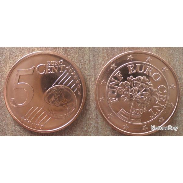 Autriche 5 Centimes 2004 NEUF Euro Cent Cents