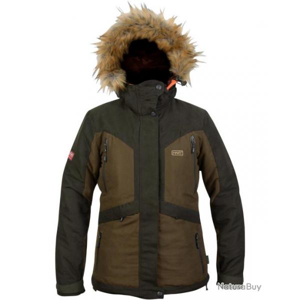 Veste d'hiver rversible Altai pour femme (Couleur: camo orange et marron, Taille: L)