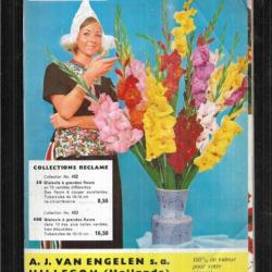 Catalogue hollandais de fleurs printemps 1971 , rare.