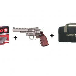 PACK-1 REVOLVER WINCHESTER 45 SPECIAL CAL. 4,5 mm +5 CO2 + ETUI DE PROTECTION
