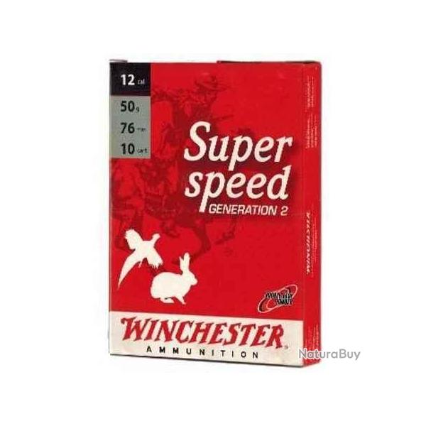 WINCHESTER Cartouches de chasse Super speed - par boite de 10  12  / 76  50g - 1