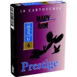 MARY ARM Cartouches de chasse Prestige par boite de 10 16 70 31g