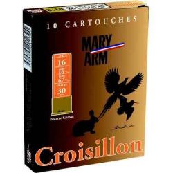 MARY ARM Cartouches de chasse Croisillon par boite de 10 16 67 30g