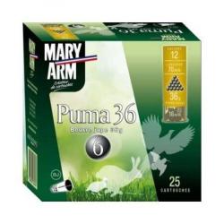 MARY ARM Cartouches de chasse Puma 36 par boite de 25 12 70 36g