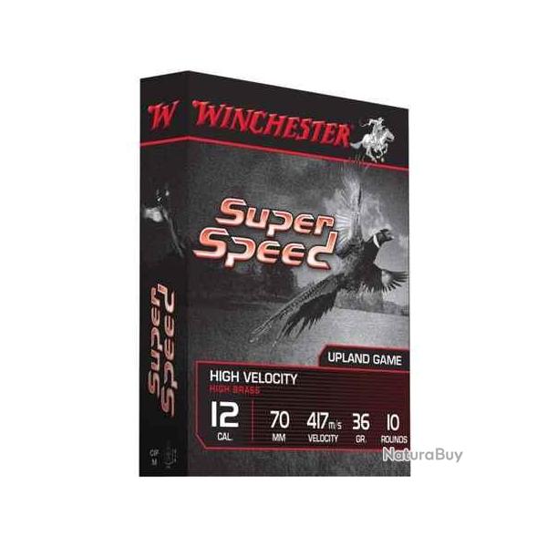 WINCHESTER Cartouches de chasse Super speed par boite de 10 12 70 36g