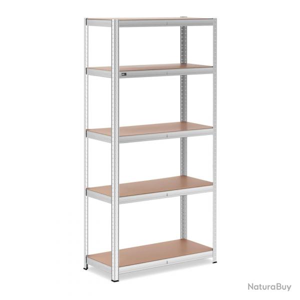 tagre charge lourde 100 x 50 x 197 cm supporte 5 x 150 kg robuste garage atelier outils gris 14_0