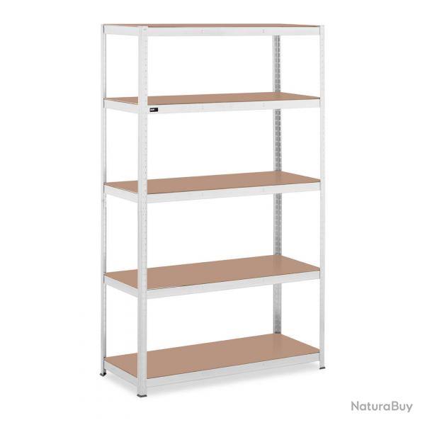 tagre charge lourde 120 x 50 x 197 cm supporte 5 x 150 kg robuste garage atelier outils gris 14_0