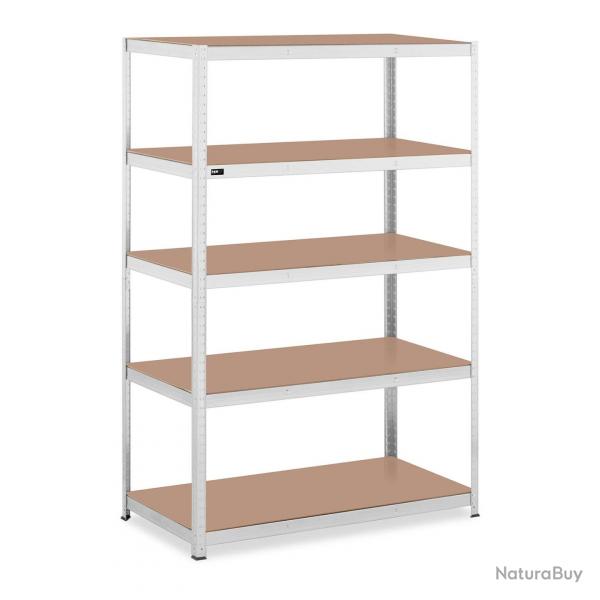 tagre charge lourde tagre mtallique tagre d'atelier 120 x 60 x 180 cm supporte 5 x 150 kg ro
