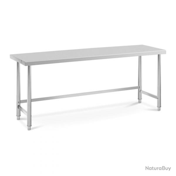 Table de travail acier inoxydable plan de travail en inox plan de travail professionnel table de tr