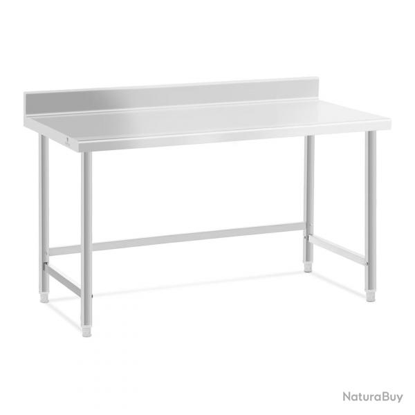 Table de travail acier inoxydable plan de travail en inox plan de travail professionnel table de tr