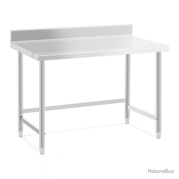 Table de travail acier inoxydable plan de travail en inox plan de travail professionnel table de tr