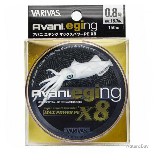Varivas Avani Eging Max Power PE X8 16,7lb