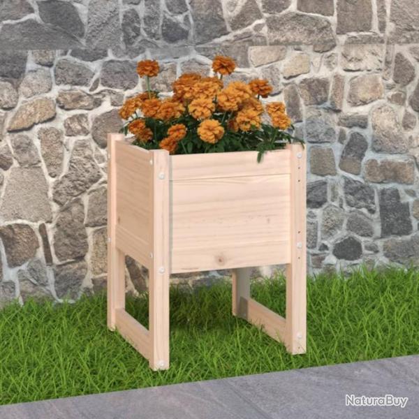 Jardinire 40x40x52,5 cm Bois massif de pin