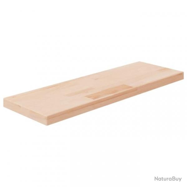 Panneau d'tagre 60x20x2,5 cm Bois de chne massif non trait