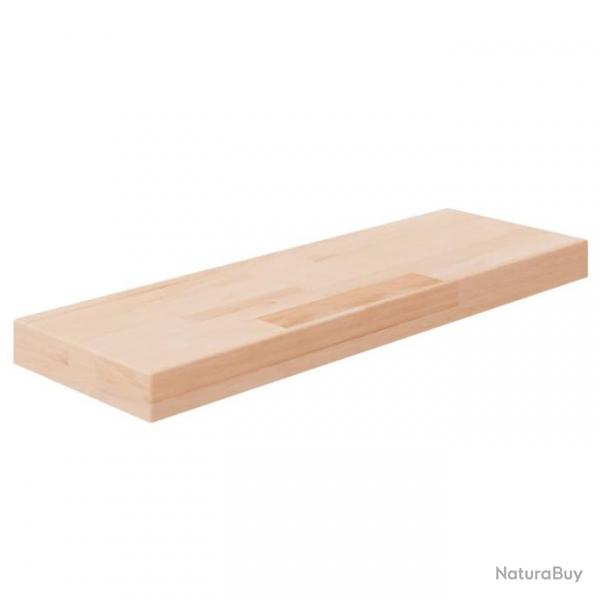 Panneau d'tagre 60x20x4 cm Bois de chne massif non trait