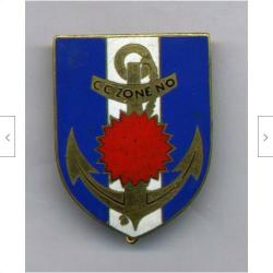 INSIGNE COLONIAL  : COMPAGNIE  COMMANDANT  ZONE  NORS  OUEST  ------D.O.M -----------------