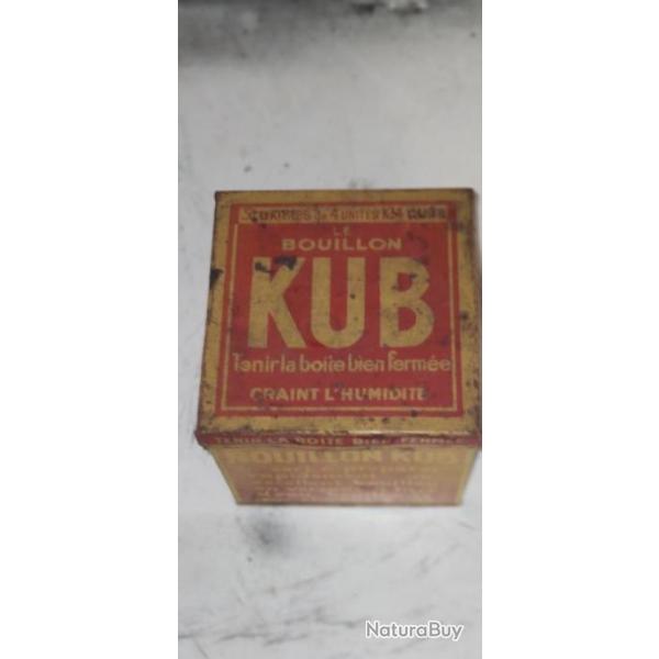 Boite Vintage de collection bouillon KUB de marque Knorr Original datant de 1930 en bon tat gnral