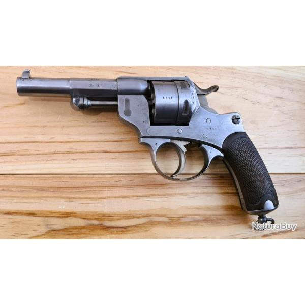 Beau revolver 1873 Marine 1er type, anne 1879, calibre 12 mm Marine