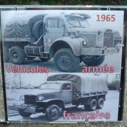 470 fiches et 26 Guides techniques véhicules de l'armée française sur CD - 1962 à 1980