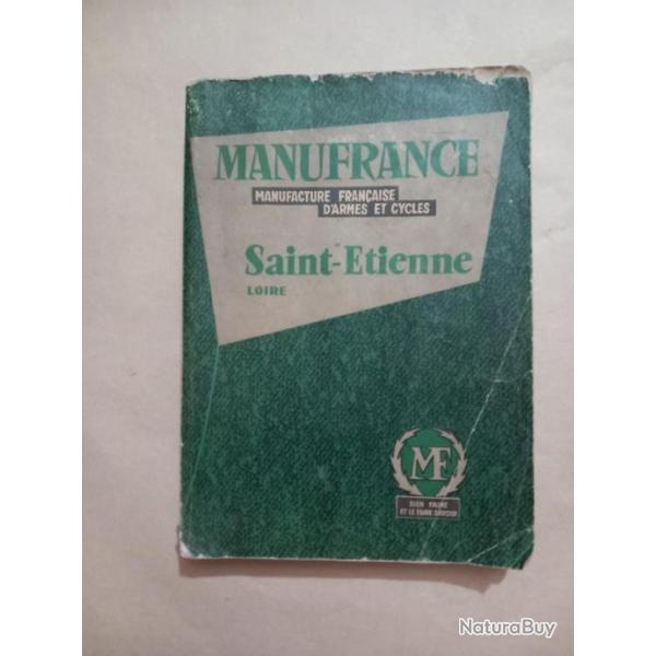 Catalogue manufrance 1958