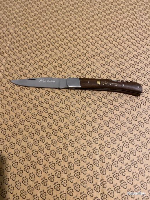 Couteau de berger Pradel Evolution 10,5 cm avec manche en bois de teck