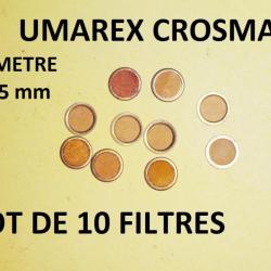lot de 10 filtres CROSMAN 357 NEUFS UMAREX - VENDU PAR JEPERCUTE (S20Q1631)