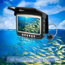 Caméra HD Détecteur de Poisson - Sondeur + Moniteur 4.3 Pouces Pêche
