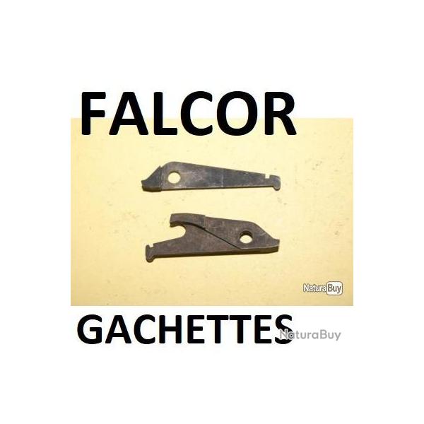 paire gchettes fusil FALCOR DOUBLE DETENTE EJECTEUR MANUFRANCE - VENDU PAR JEPERCUTE (S9B13)