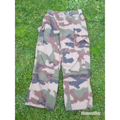Pantalon Cargo Militaire SOVICO Villeneuve 1998 - Taille 80M - Camouflage - Très Bon état (C1)